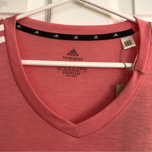 Adidas 3 Stripes AeroReady Tee - Picture 6 of 15